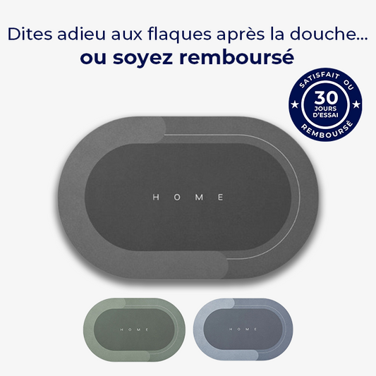 Absorbia - Tapis antidérapant ultra absorbant